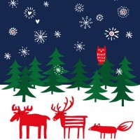 「ベングト&ロッタのクリスマス」 / ベングト&ロッタ「松屋銀座 2018年クリスマスポスター」