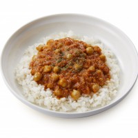 「チャナマサラ（ひよこ豆のキーマカレー）」