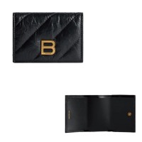 ＜BALENCIAGA／バレンシアガ＞CRUSH MINI WALLET 7万7,000円