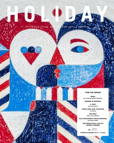 米旅行誌『Holiday』復刊。コレットで限定Tシャツ発売