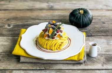 ハロウィン限定“モンブラン風パンケーキ”が「J.S.PANCAKE CAFE」に登場