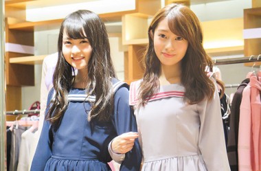 乃木坂46・伊藤万理華＆桜井玲香が新宿伊勢丹に来店！イセタンガールでプライベートな制服お披露目