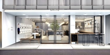 shiroがカフェを併設したショップオープン。スキンケアからホームプロダクト、北海道の本店で人気の揚げパンも