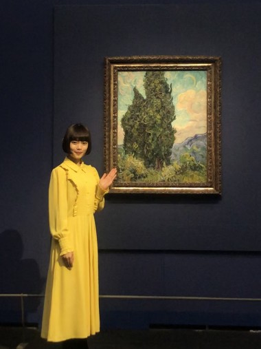 杉咲花がオープニングを飾る。「ゴッホ展」が明日、上野の森美術館で開幕