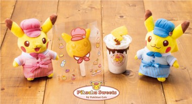 ピカチュウスイーツ by ポケモンカフェに夏にぴったりのひんやり新メニューが登場