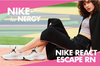 NIKEから10年ぶりに女性のために開発したランニングシューズがナージーから登場