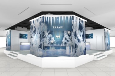 TASAKIが新宿伊勢丹ザ・ステージでポップアップを開催。氷柱をモチーフにした「デインジャー アイシクルズ」を先行販売