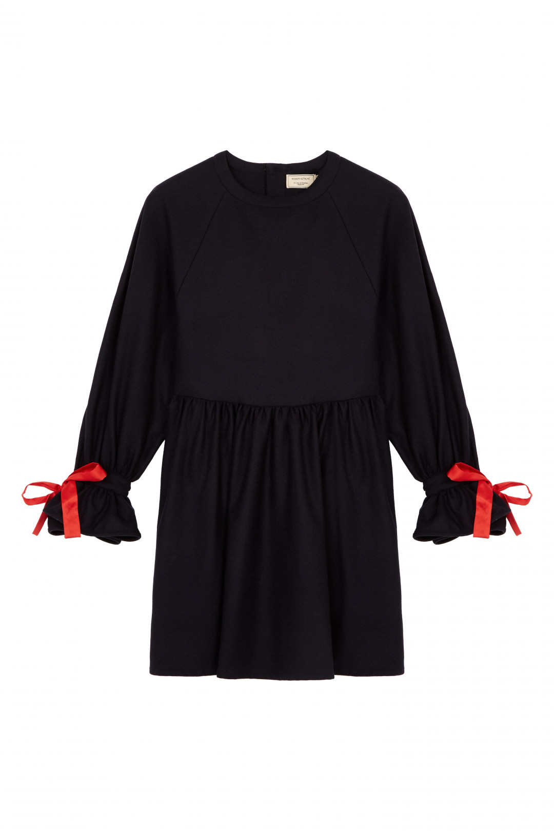 WOMENS WOOLEN MILLIE SHIRT WAISTED DRESS（4万2,000円）