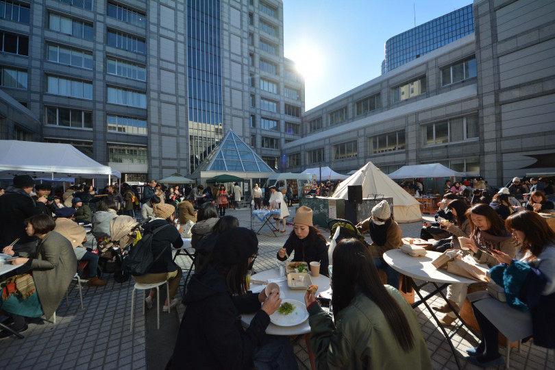 「Aoyama Holiday Market」昨年の様子