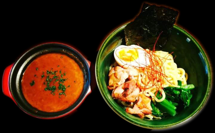 焼き鳥BAR あみあみ カレーつけ麺