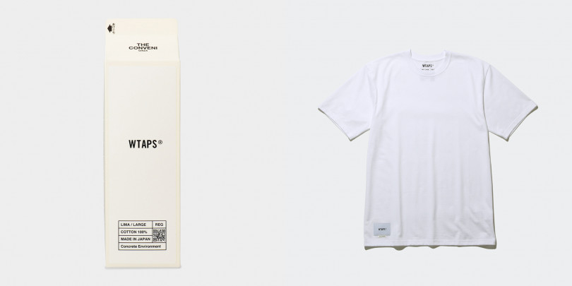 THE CONVENI×WTAPS、牛乳パックモチーフのパッケージ入りTシャツを発売 ...