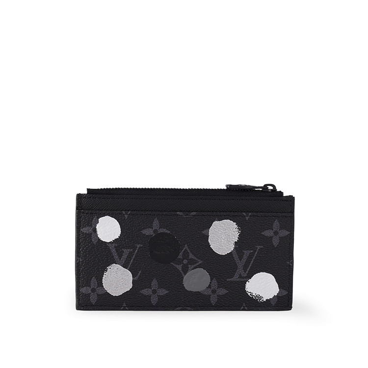 Louis Vuitton x Yayoi Kusama - Polka Dot Paint Monogram Zip Card