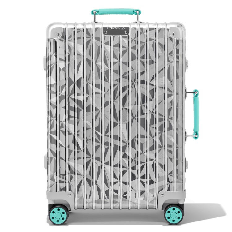 RIMOWA x Tiffany & Co. ロックカット キャビン（税込価格 51万5,900円）