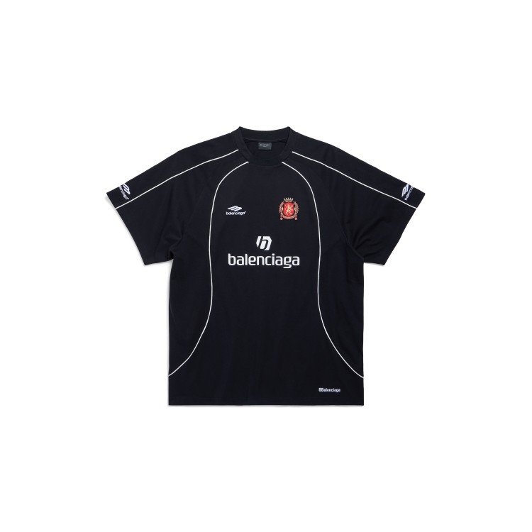 BALENCIAGA サッカー ゲームシャツ S - Tシャツ/カットソー(半袖/袖なし)